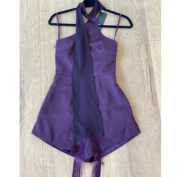 AQ/AQ Wrap Neck Playsuit US 2 - Picture 5 of 8